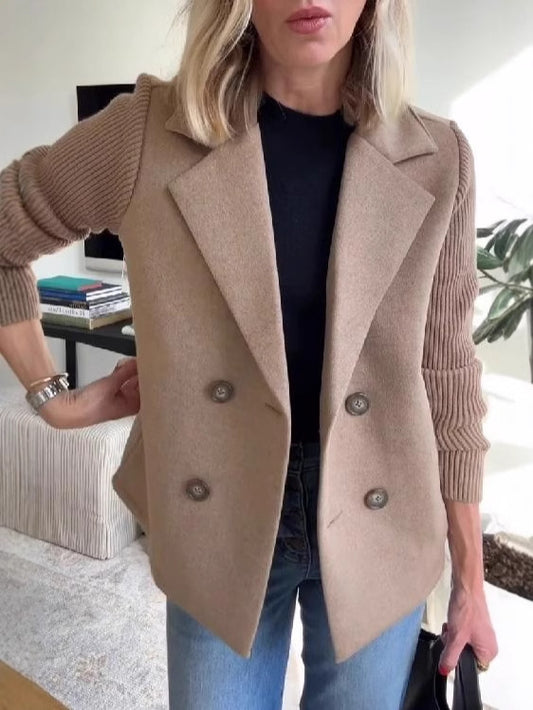 Velin Soft Sweater Blazer Jacket