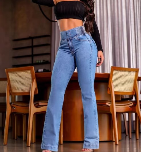 Everyday High Waist Flare Jeans