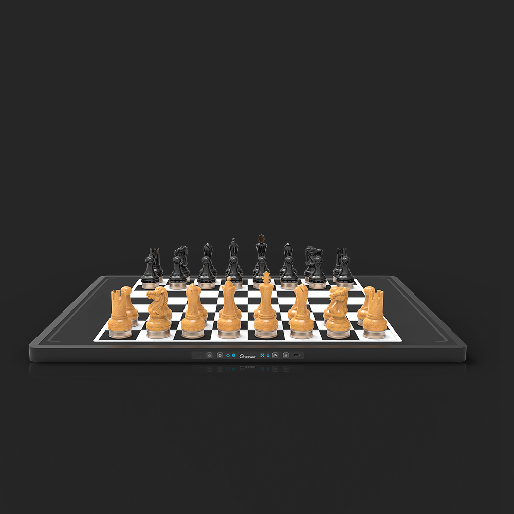 🎉Last Day Promotion 60% OFF 🔥 - Advanced robotic chessboard with wooden chess pieces