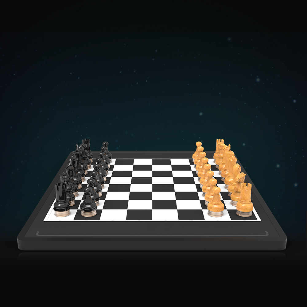 🎉Last Day Promotion 60% OFF 🔥 - Advanced robotic chessboard with wooden chess pieces